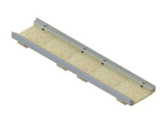 Лоток водоотводный мелкосидящий CompoMax Drive DN150 полимербетонный H60 кл.С,D,E