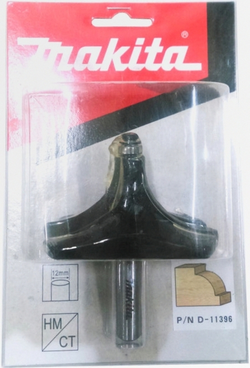 Кромочная калевочная фреза 31.75R, 76.2х38.1, S12, 2T Makita D-11396