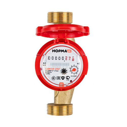 Счетчик воды Норма СВКМ-25 Г (универс. с КМЧ)