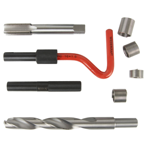WDK-ST1615 Набор для восстановления резьбы M16X1,5, 16 предметов, шт