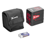 Лазерный уровень QBC RED Basic SET, 10 м, красный луч, батарейки, резьба 1/4" MTX