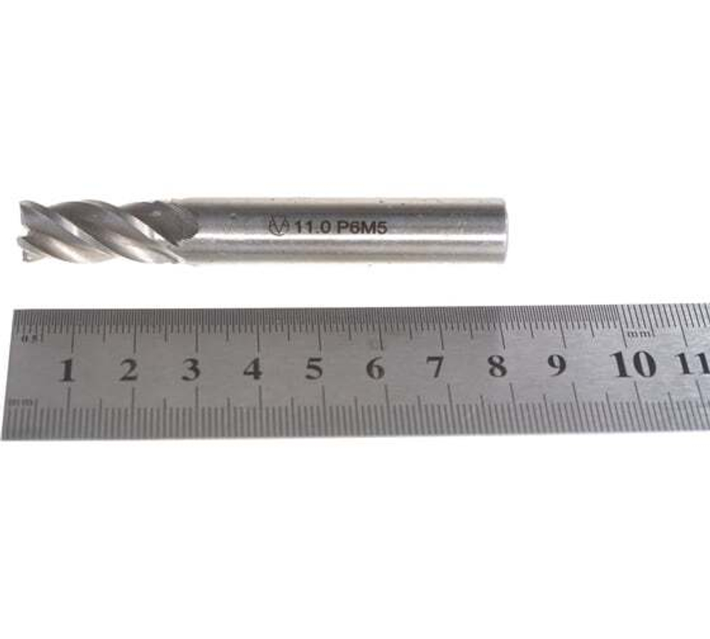Фреза концевая (11х83х26 мм; Р6М5; 4-перая; ц/х) GRIFF a300148