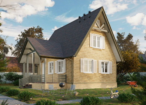 Угол Stein, Осенний лес