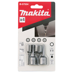 Набор торцевых головок (8, 10, 12, 13), 48 мм, 1/4, C-Form, 4 шт Makita B-57554