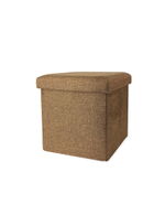 КОРОБ складной ГЕЛЕОС Пуф 31-БР, размер 30х30х30 см, коричневый