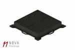 Люк чугунный квадратный класса С250 600х600