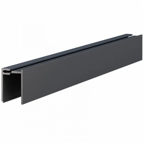 Финишный профиль для фасадных панелей темный, шт