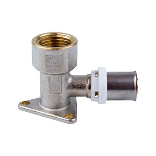 Уголок пресс с креплением (водорозетка) с ВР 20х½"