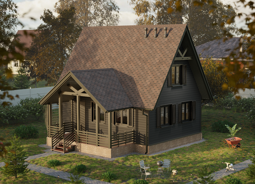 Кронштейн желоба Lux, шоколад