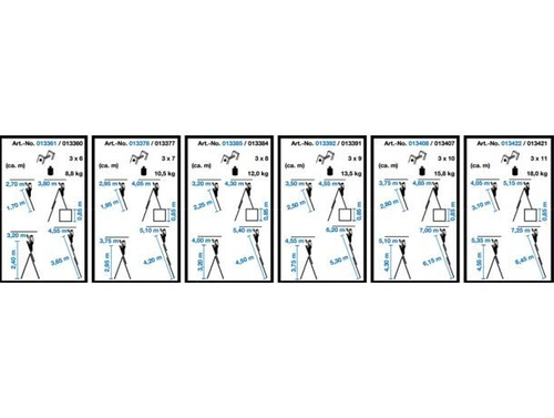 Универсальная лестница 2х11 CORDA