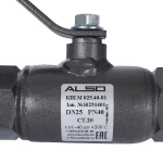Кран шаровый Ду 25 Ру40 Also КШ.М.025.40-01