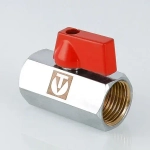 Кран шаровый мини ½"в x ½"в Valtec Mini VT.330.N.04