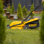 Газонокосилка электрическая GMC-2000, шир. 44см, 2000 Вт, 6 уров., травосб. 45 л Denzel