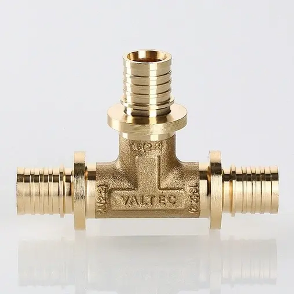 Тройник аксиальный редукционный 25мм x 20мм x 20мм Valtec VTm.431.BG.252020