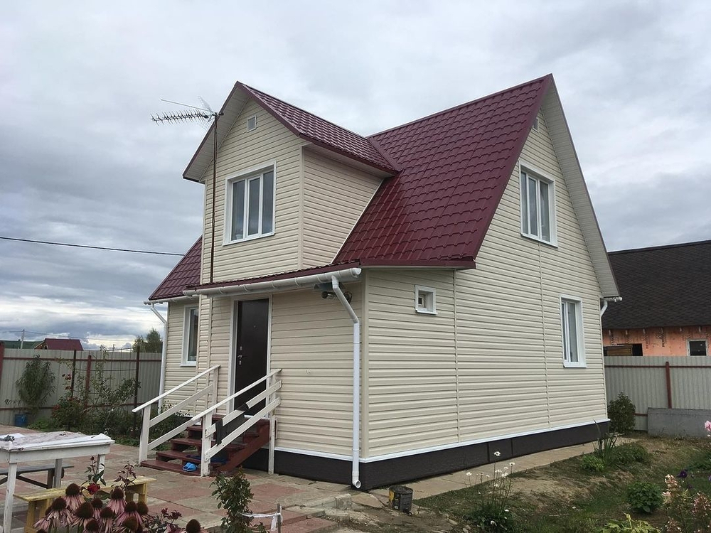 Сайдинг Premium, Корабельный брус, сливки