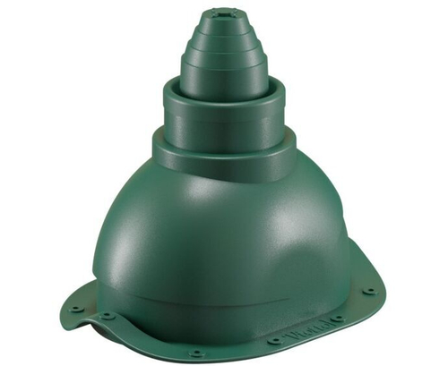 Антенный выход для металлочерепицы 335\250\292 зеленый мох RAL 6005