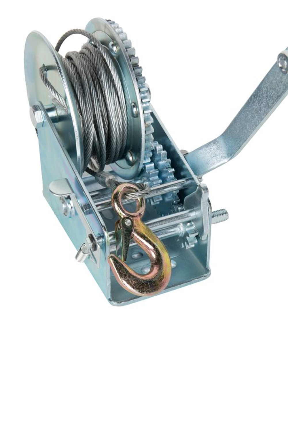Лебедка ручная TOR ЛФ-3000 (FD) г/п 1,3 т длина троса 10 м