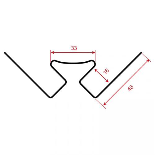 Угол внутренний ТехноНиколь Формлайт Кирпич бронзовый, шт