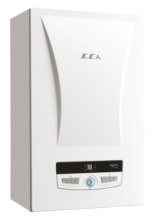 Настенный электрический одноконтурный котел ARCEUS EK 12 ST RU под бойлер, с трехходовым клапаном и датчиком бойлера, диапазон регулирования 2-12 кВт, 220V/380V