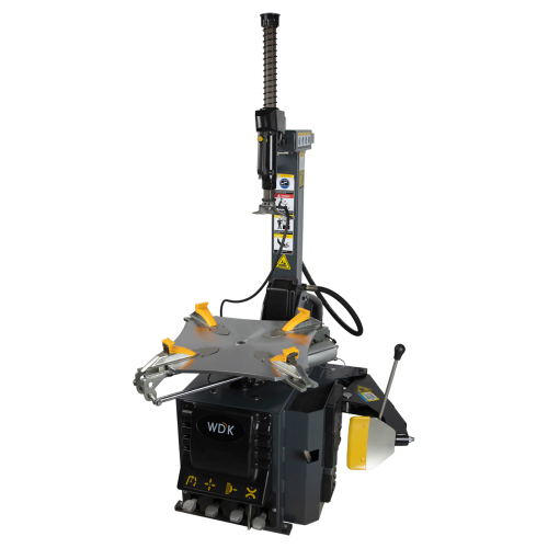 WDK-709238 Автоматический шиномонтажный станок со взрывной накачкой колес, двухскоростной. Захват 10