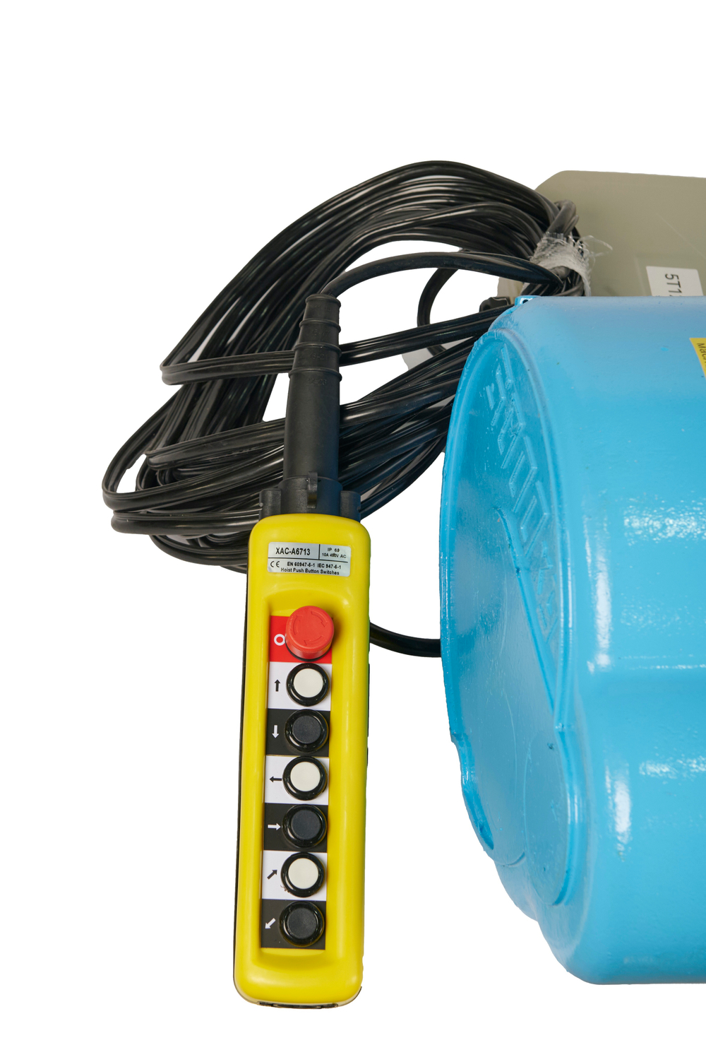 Таль передвижная 5т 12м 380В электрическая канатная TOR CD PRO