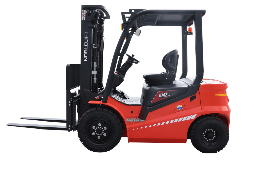 Электрический четырехопорный вилочный погрузчик FE4P35GY-80