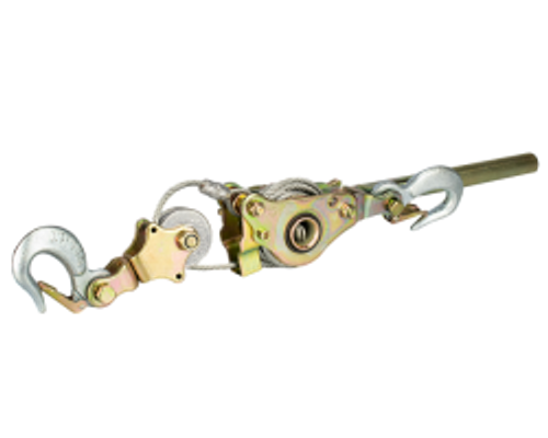 Лебедка ручная рычажная DK-2000, 2.0 тн с протяжным механизмом