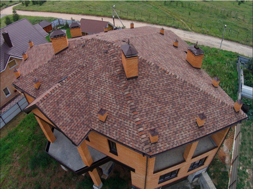 Гибкая черепица ТехноНиколь Shinglas Джаз Терра 2 м2/упак, упак