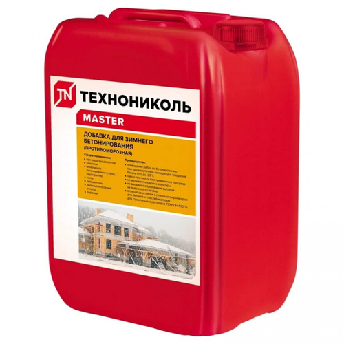 Добавка противоморозная ТехноНиколь MASTER (до -25°C) 5 л, шт