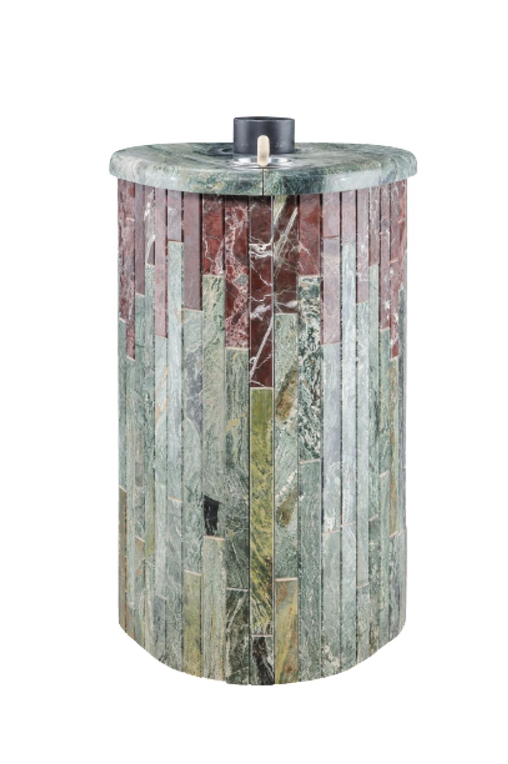 Печь для бани "Оптима" в каменной облицовке