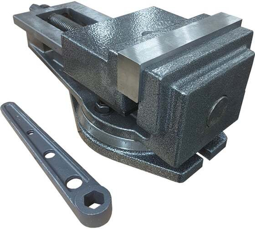 Станочные тиски 160мм, поворотные, с открытым винтом, серия QB GRIFF b241202