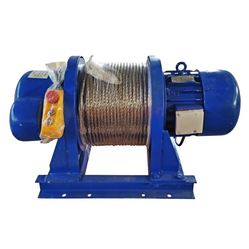 Лебедка электрическая 3000кг 100м с канатом 380В TOR KDJ PRO