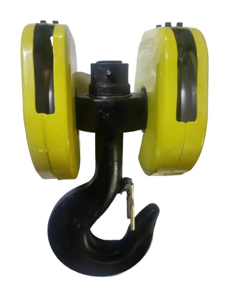 Крюковая подвеска двухблочная для талей электрических CD1 10,0 т PRO