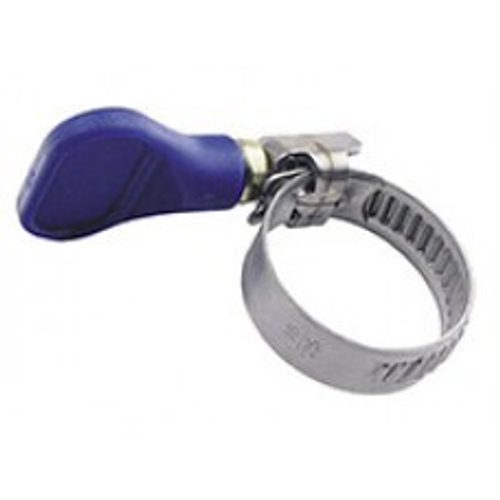 Хомут червячный Бабочка нержавеющий 12х22мм