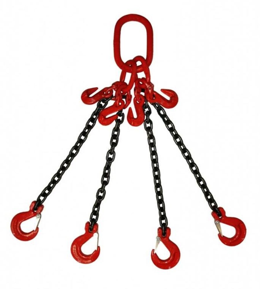 Строп цепной TOR 4СЦ г/п 2,36 т 10,0 м с укорачивающими крюками