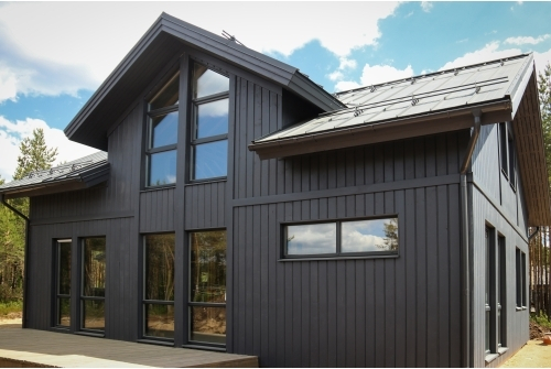 Кликфальц Pro Line Grand Line 0,5 Satin с пленкой на замках RAL 7024 мокрый асфальт