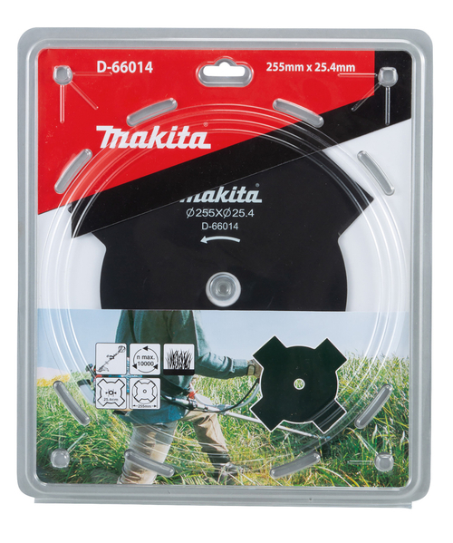 Нож для травы 255х25,4 4T Makita D-66014