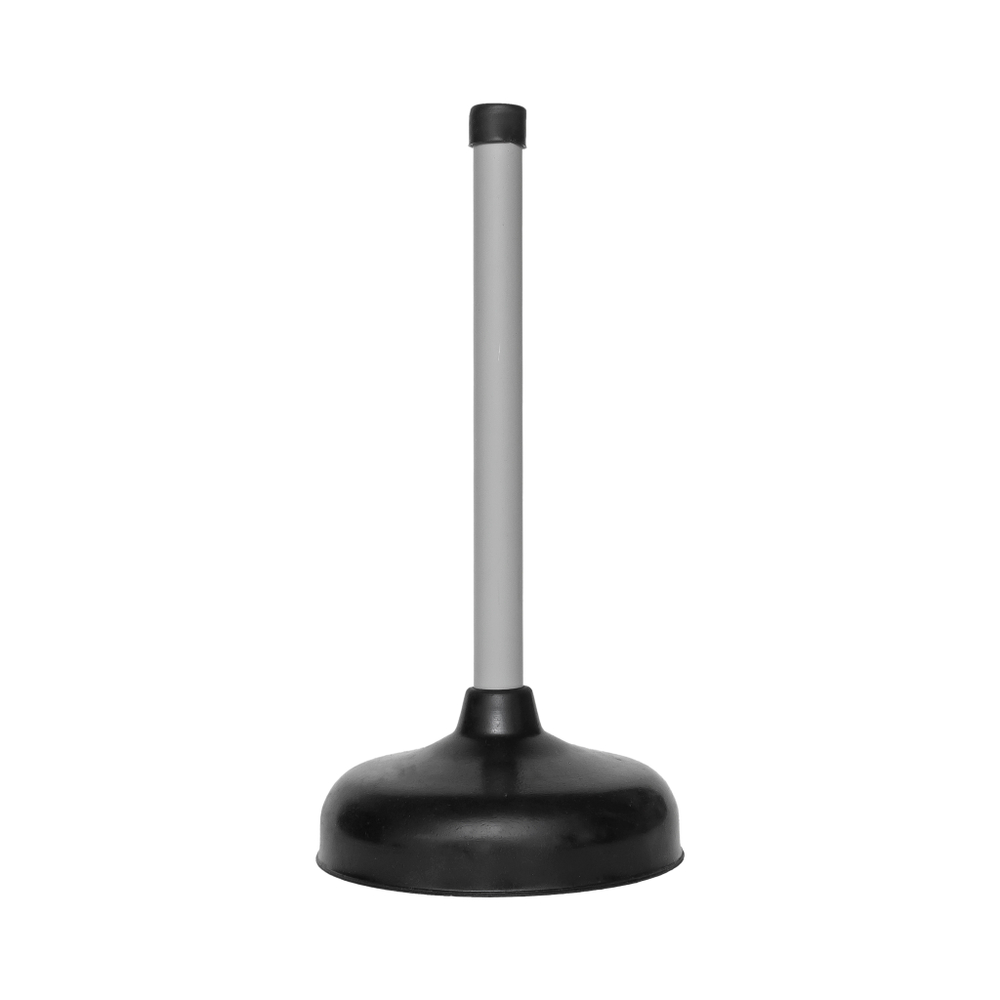 Вантуз для удаления засоров "Классик" 30 см, пластик рукоятка, резин чаша 0,45 л для ванн и унитазов