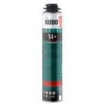 Клей-пена профессиональная Kudo PUR ADHESIVE PROFF 14+ для теплоизоляции всесезонная 1000 мл, шт