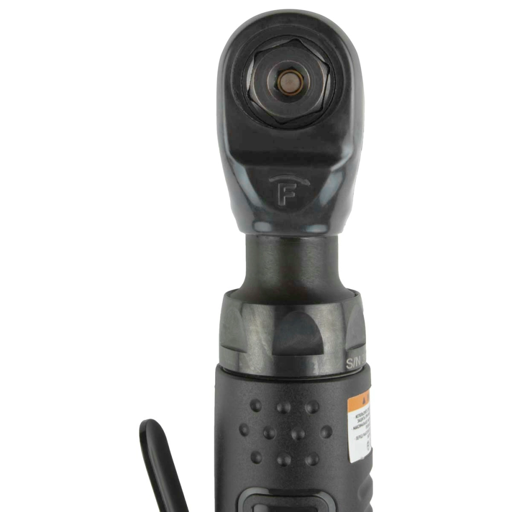 WDK-21340 Пневматическая трещотка со сменными приводами 1/4", 3/8", привод для бит 1/4" (6,3 мм)