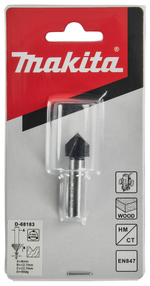 Фреза пазовая V-образная 90° 12.7х12.7, S8, 2T Makita D-68183