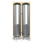 Водонагреватель косвенного нагрева THERMEX Flat 80 V Combi