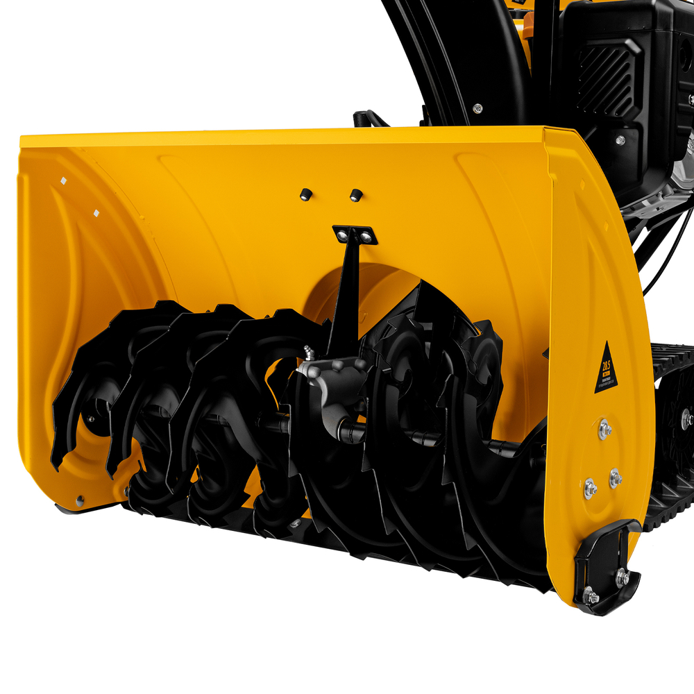 Бензиновая снегоуборочная машина SBL 711DT PRO, 420cc, гусеницы, эл.старт, блок. дифф. Denzel