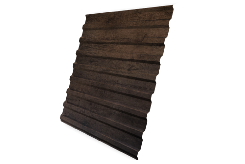 Профнастил C20B 0,45 Print Elite Antique Wood TwinColor