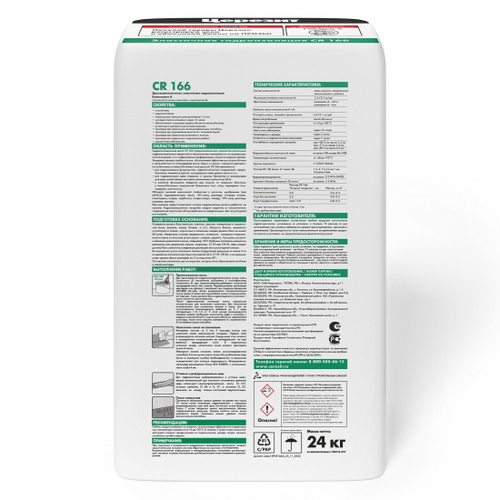Гидроизоляция Церезит CR 166 эластичная Компонент А, 24 кг, шт