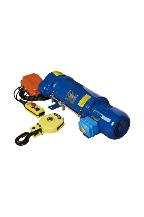 Таль стационарная на лапах 1т 9м 380В электрическая канатная TOR CD