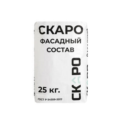 Смесь универсальная фасадная марки SKARO, 25 кг