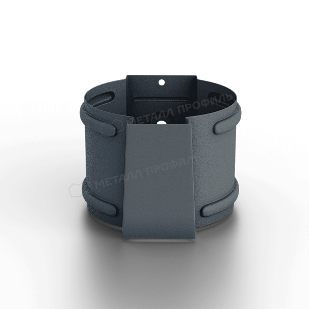 Держатель трубы (на кирпич) МЕТАЛЛ ПРОФИЛЬ Foramina Freeze D100 Grey