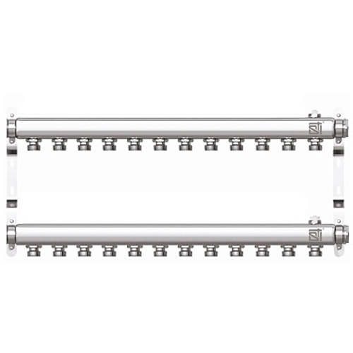 Коллекторная группа STI СH12 для радиаторной разводки (12 вых.)