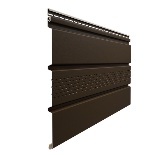 Софит Premium, T4 с центральной перфорацией, шоколад